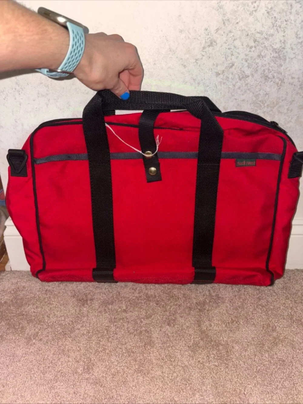 Outdoor Gear from chuck roast CORDURA nylon bag Red Large Durable 20x13x3 inches